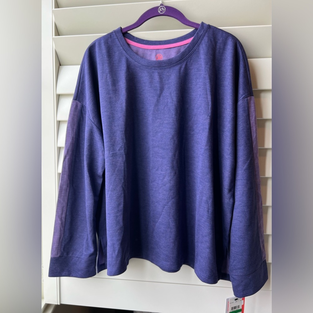Refinery 29 - NWT - Navy - Long Sleeve Top